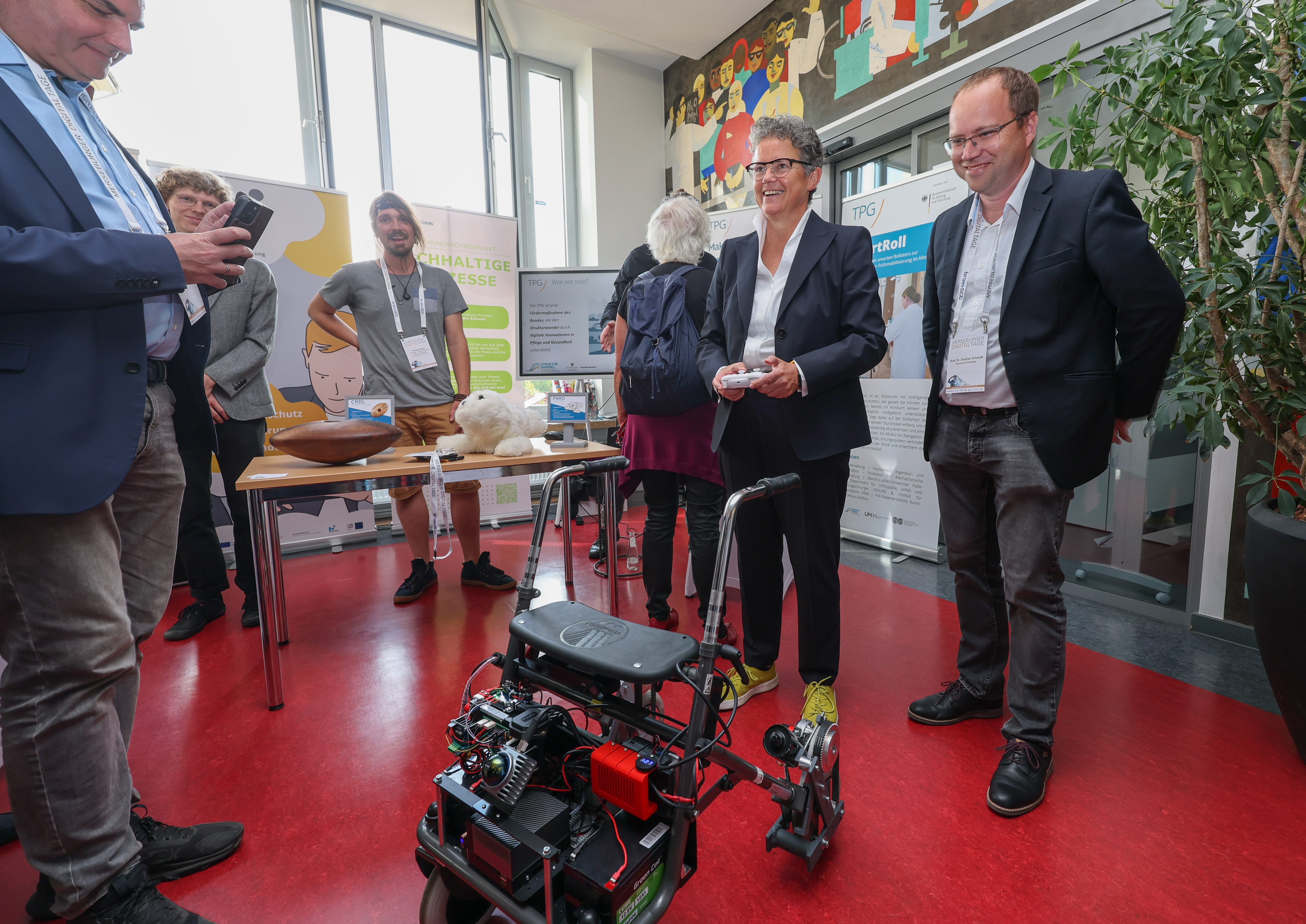 Dr. Lydia Hüskens im Gespräch mit Prof. Dr. Stephan Schmidt