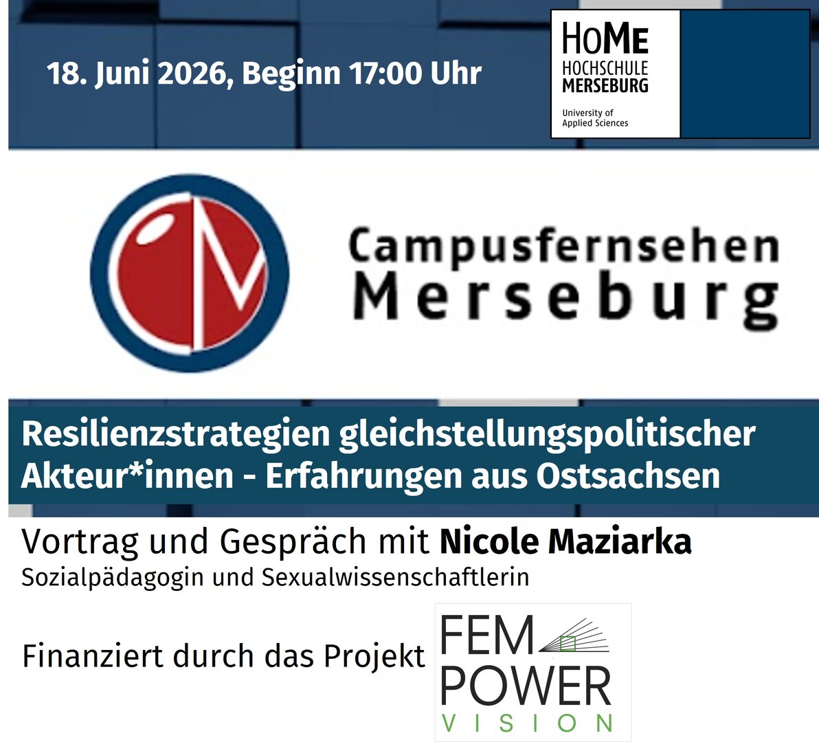 Resilienzstrategien gleichstellungspolitischer Akteur*innen - Erfahrungen aus Ostsachsen