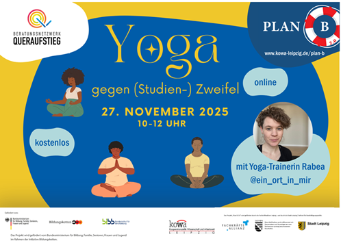 Online-Event „Yoga gegen (Studien-)Zweifel“ Online-Event „Yoga gegen (Studien-)Zweifel“