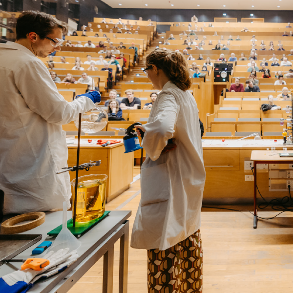 Vorlesung im Hörsaal