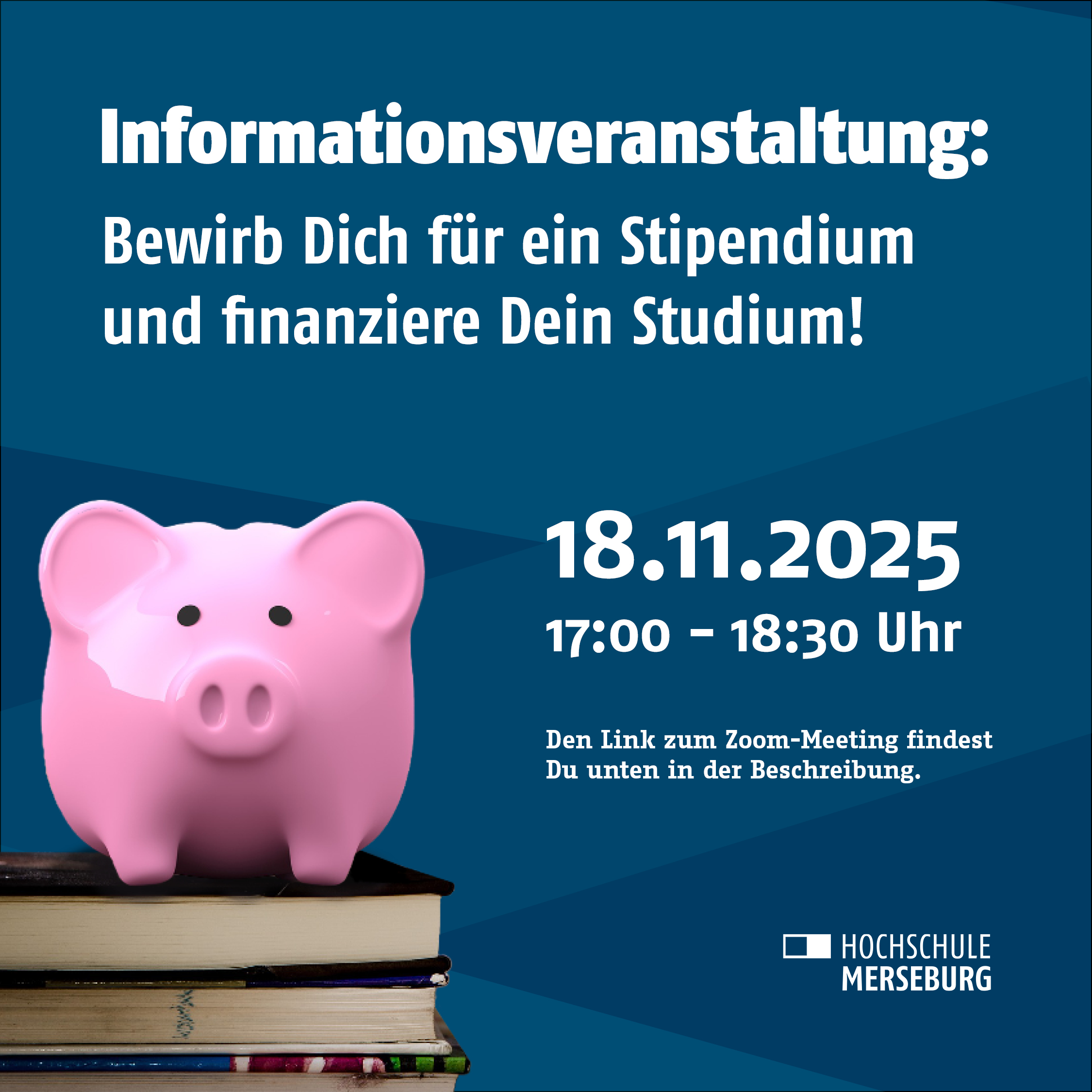 Bewirb Dich für ein Stipendium und finanziere Dein Studium!