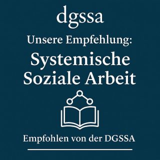weiße Schrift mit dgssa auf dunkelblauem Hintergrund