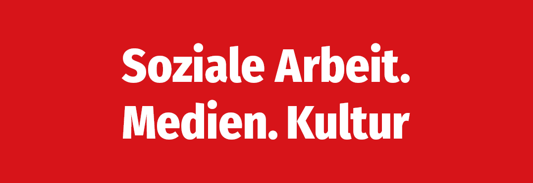 Weiße Schrift auf rotem Hintergrund