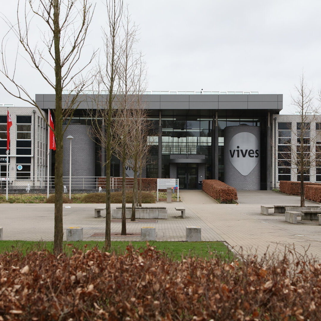 Hochschulgebäude der Vives University of Applied Sciences in Kortrijk