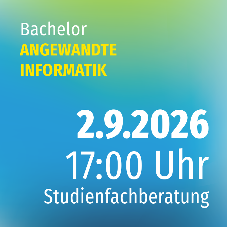 Studienfachberatung ANGEWANDTE INFORMATIK (B.SC.)