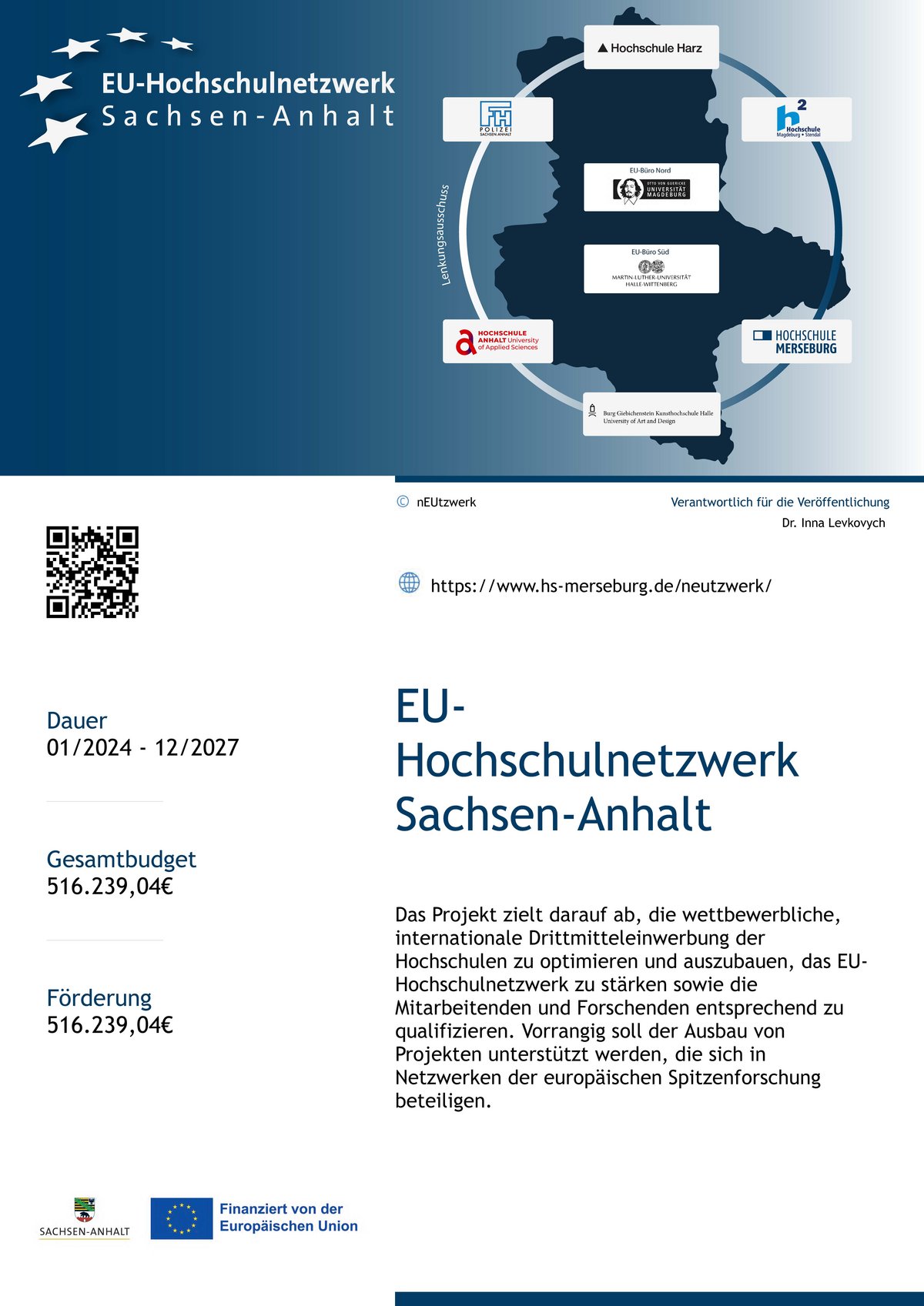 Plakat für das Projekt Neutzwerk.