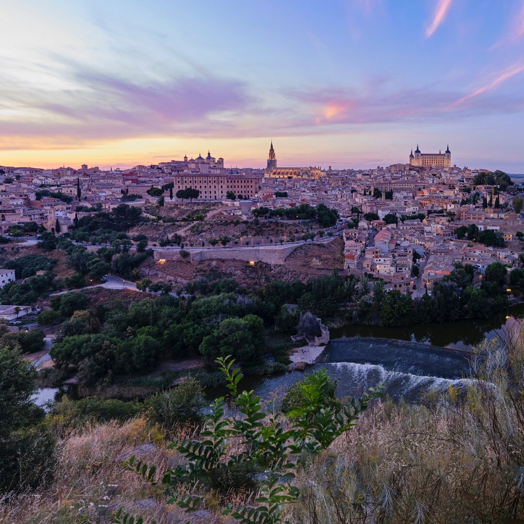 Blick auf Albacete in Spanien