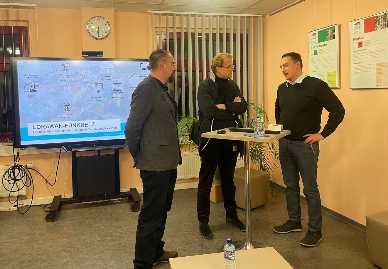 Zweiter Gastvortrag der Ringvorlesung: Smart Solutions Matthias Laue vom Digitalzentrum Zeitz berichtet über den Einsatz von kommunalen Sensoren