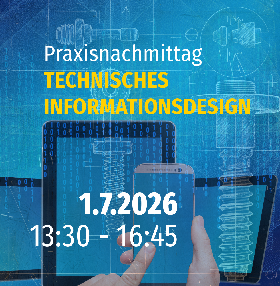 Praxisnachmittag für Studierende TECHNISCHES INFORMATIONSDESIGN