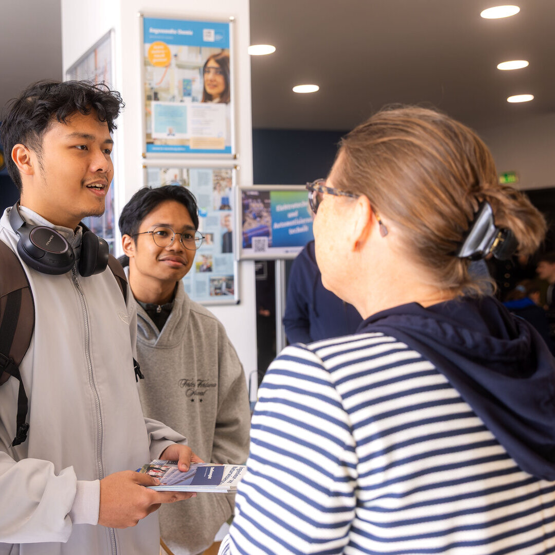 Beratungsgespräche während des Infotages 2026