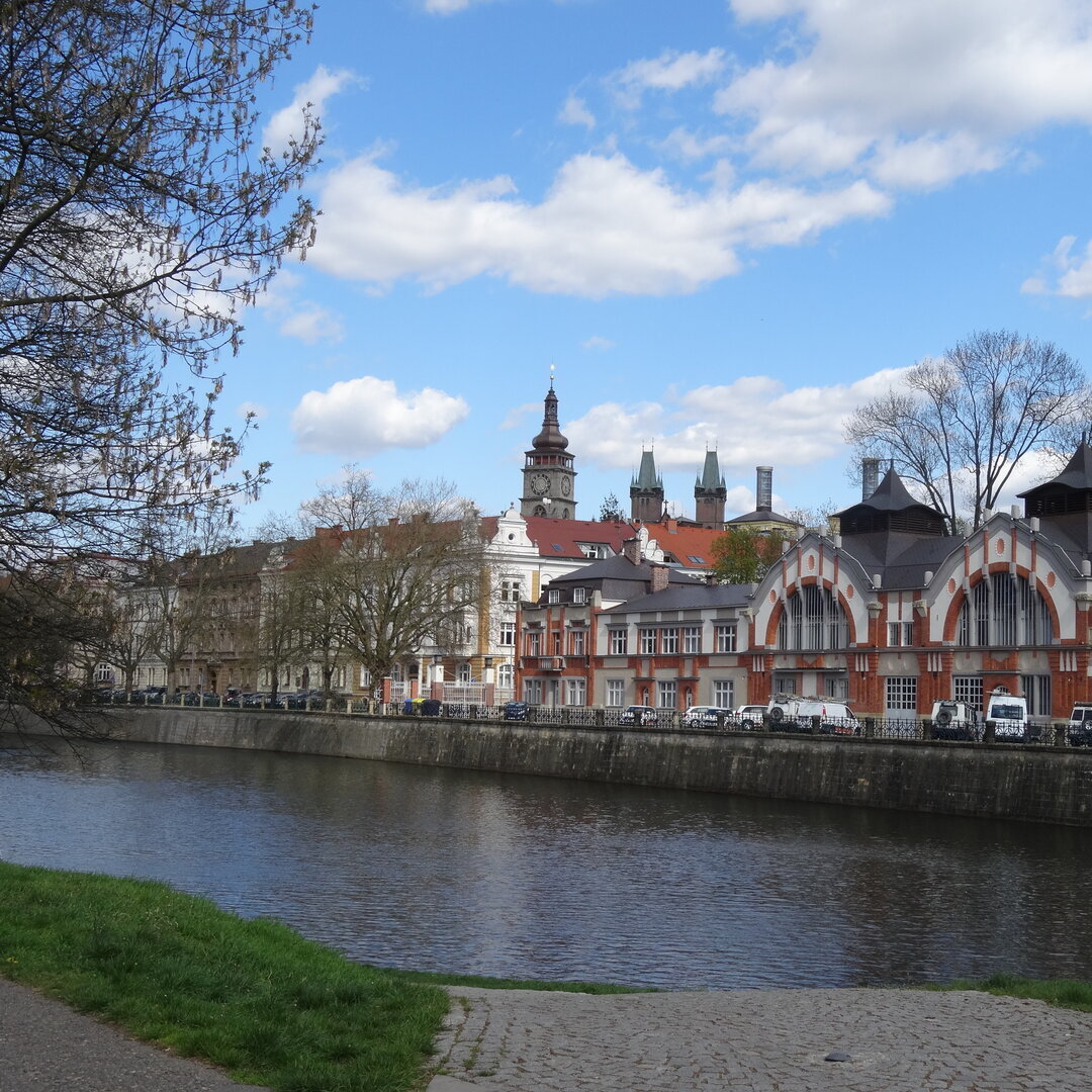 Blick auf Hradec Kralové
