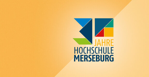 Banner 30 Jahre Hochschule Merseburg