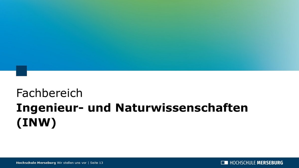 Beispielfolie der Präsentation