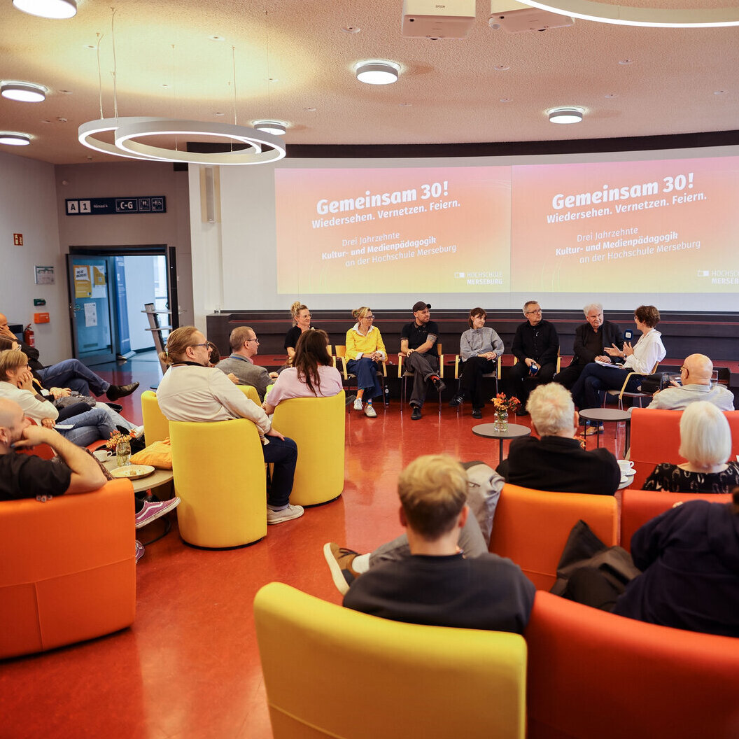 30 Jahre Kultur- und Medienpädagogik an der Hochschule Merseburg Podiumsdiskussion