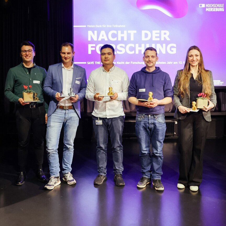 5 Preisträger im Theater am Campus