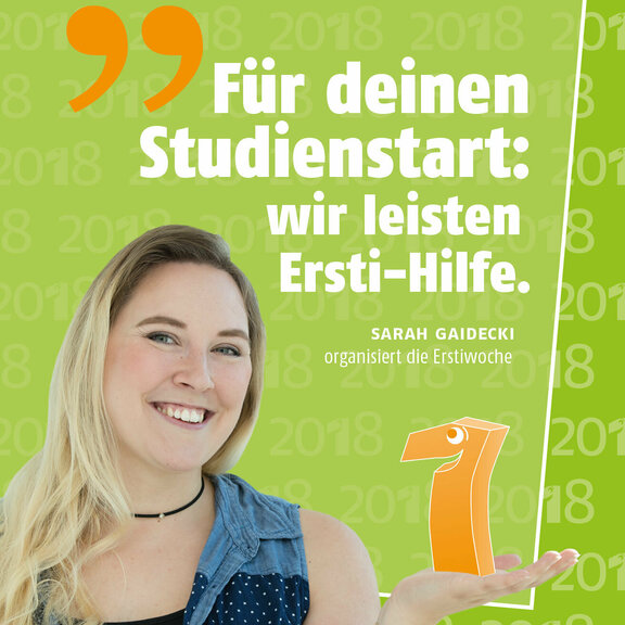 Erstiwochen-Plakat