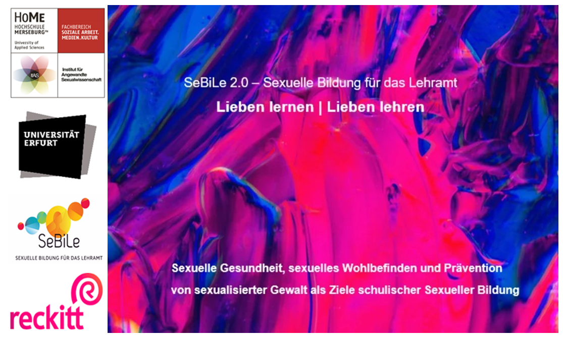 Sexuelle Bildung meets Lehramtsstudium – Erfahrungsaustausch und Vorstellung des Curriculums SeBiLe 2.0 an der Universität Erfurt