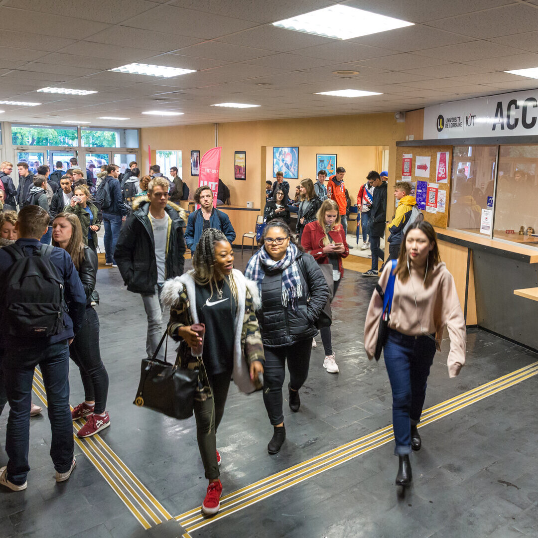 Studierende an der Universität Lothringen