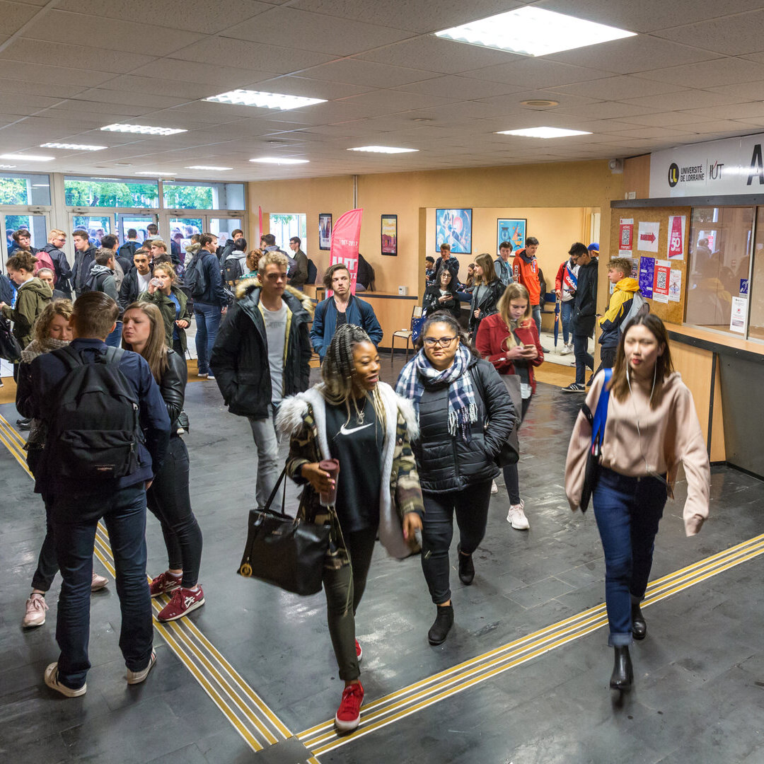 Studierende an der Universität Lothringen