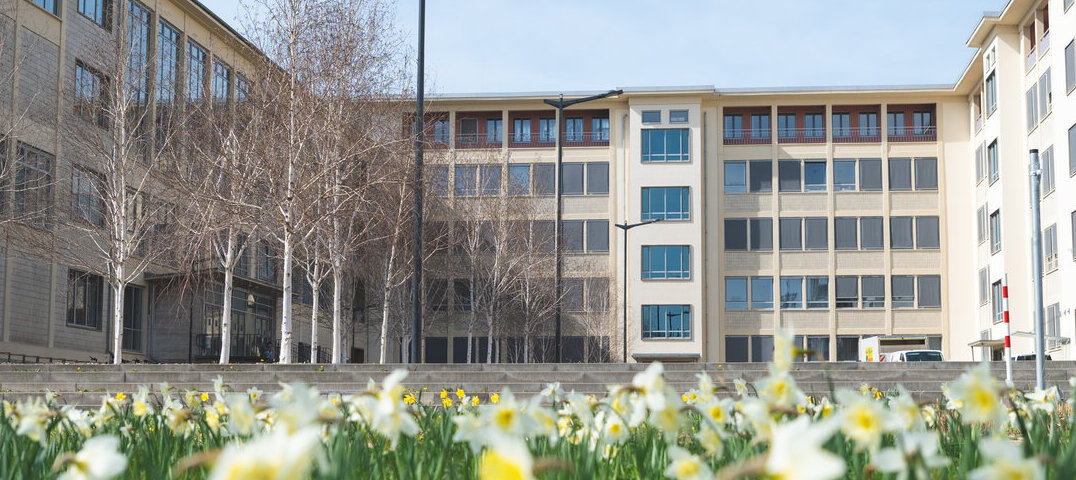Hochschule Merseburg Campus mit Hochschulgebäude Hochschule Merseburg