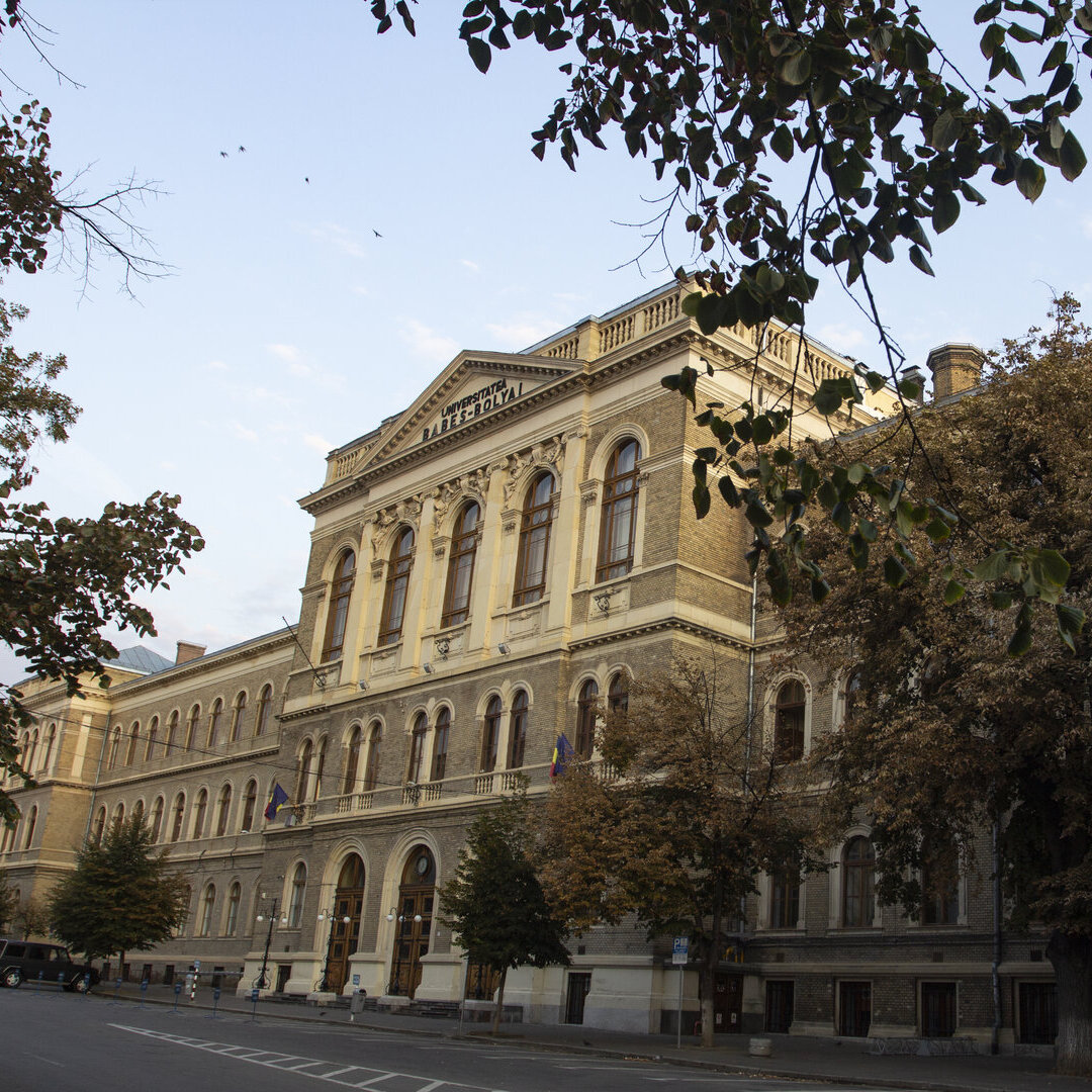 Universitätsgebäude der Babes-Bolyai Universität in Cluj-Napoca