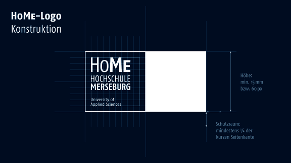 HoMe-Logo Konstruktion