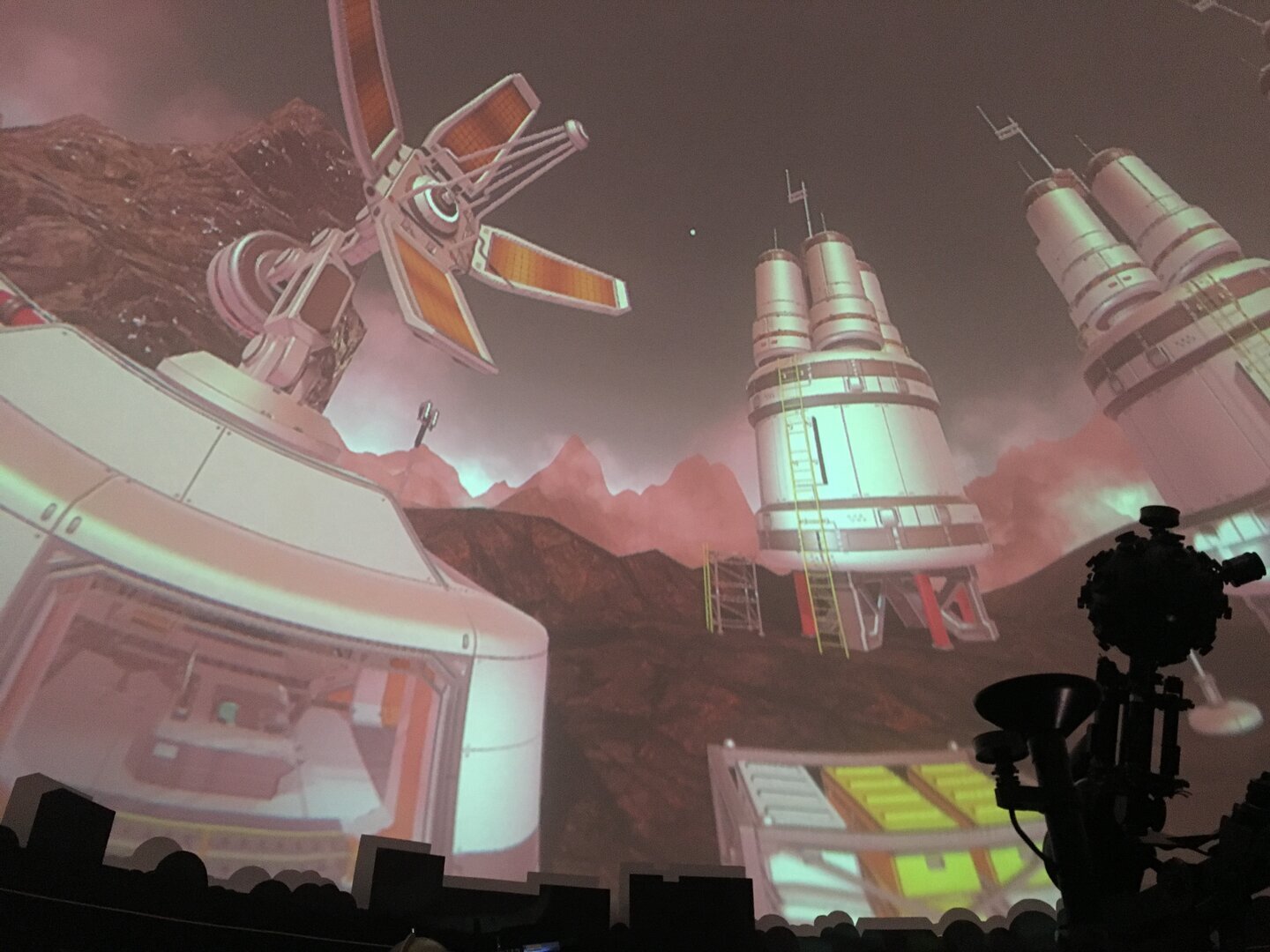 Planetarium von innen