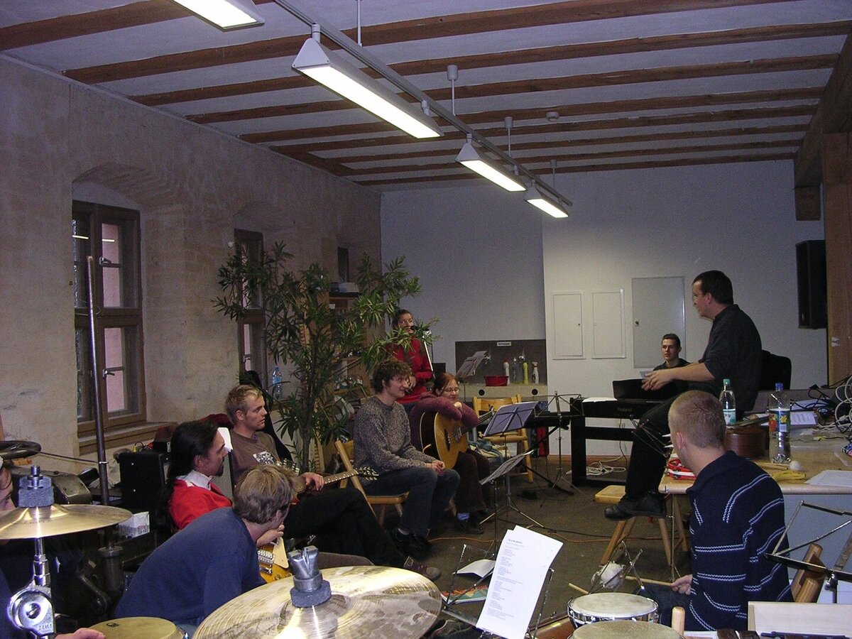 Luther Improvisationen in den Cranach-Höfen in Wittenberg - 2003 Luther Improvisationen in den Cranach-Höfen in Wittenberg - 2003