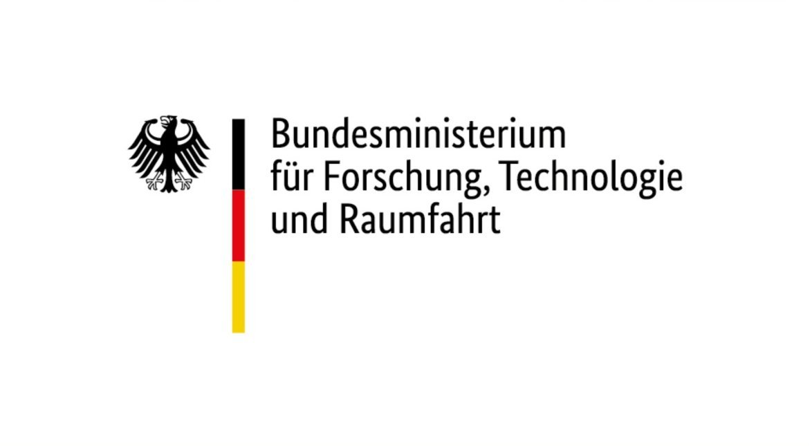 Gezeigt wird das Logo des Bundesministeriums für Forschung Technologie und Raumfahrt
