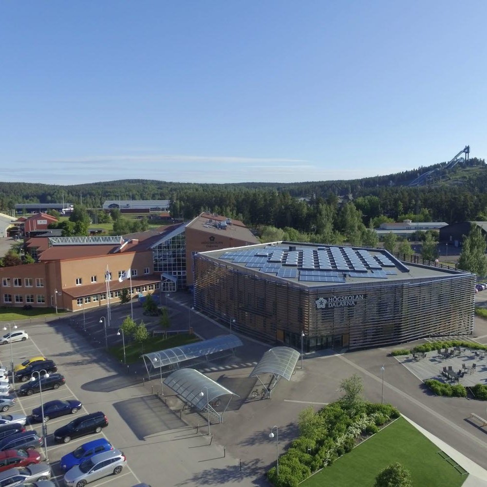 Ansicht der Dalarna Universität in Falun