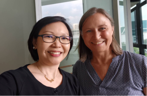 Professor Alisara Charinsarn und Professor Doreén Pick